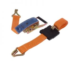 Колан транспортен 4t, L=3m, W=50mm, 3 плочки, двойна кука