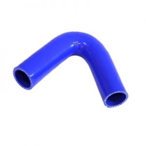 Коляно силиконово Ф 8mm, ъгъл 45°, L = 150x150mm